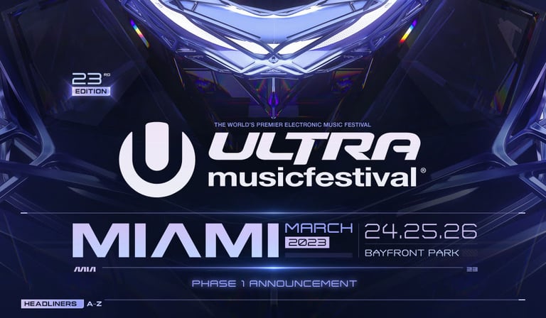 Ultra Phase 1 lineup