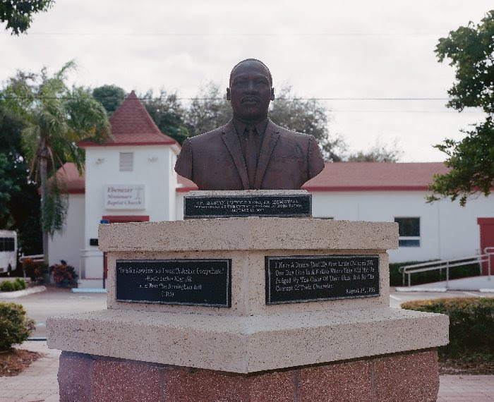 Dr. Martin Luther King Memorial at Ebenezer Missionary Baptist Church, by Reginald Cunningham (2022) from the exhibition Black Pearls