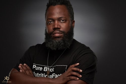The artist Reginald Cunningham