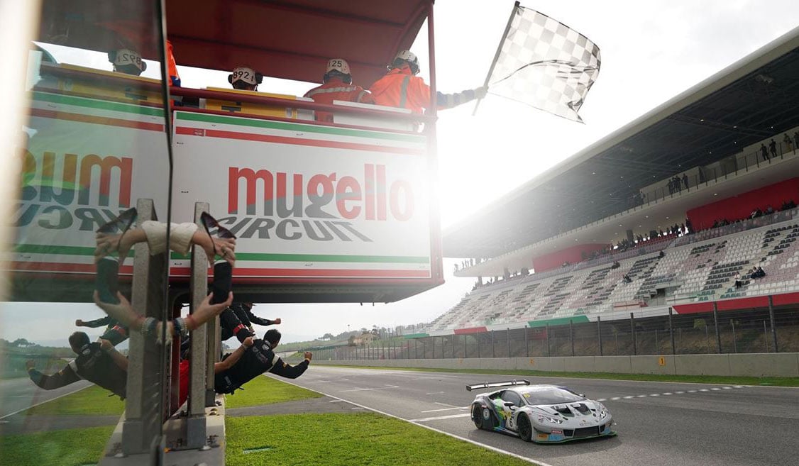 La Lamborghini si aggiudica la vittoria nella finale del Campionato Italiano GT Sprint Cup al Mugello