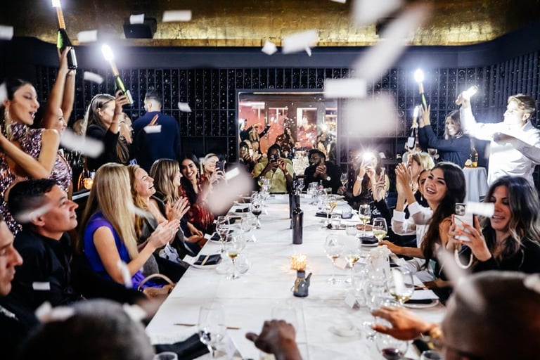 Dwyane Wade Celebrates Wade Cellars with Haute Wine Society at Mr. Hospitality's Marion Miami on October 11, 2022. Photo Credit: Sebastian Bednarski