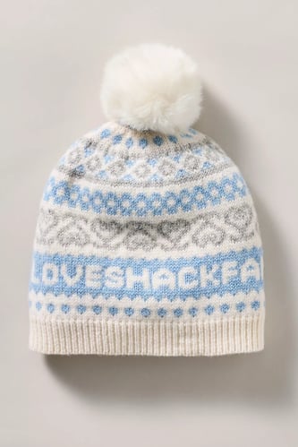LoveShackFancy Wool Pom-Pom Beanie