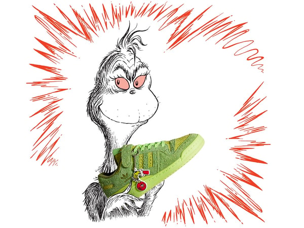 adidas Originals und Dr. Seuss verbinden sich für ein Forum Low mit Grinch-Motiv