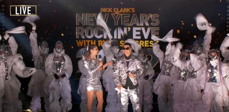 Il Capodanno rock di Dick Clark: i look più iconici degli anni