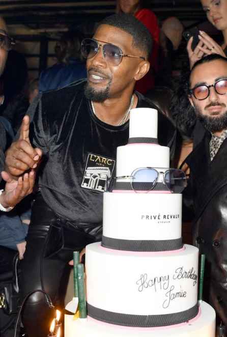 Jamie Foxx celebrates his birthday bash hosted by Privé Revaux at L’Arc Paris