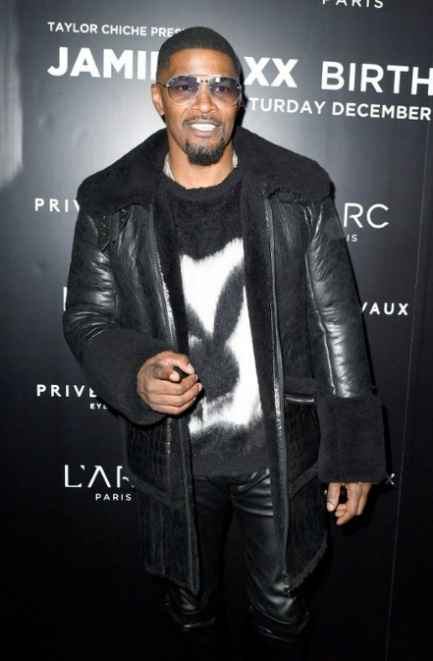 Jamie Foxx attends his birthday bash hosted by Privé Revaux at L’Arc in Paris