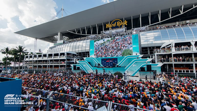 FORMULA 1 CRYPTO.COM MIAMI GRAND PRIX increases spectator capacity and launches Campus Pass for 2023