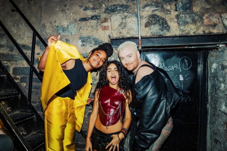 Sam Smith presenta su nueva canción, "Gimme" (con Koffee y Jessie Reyez)