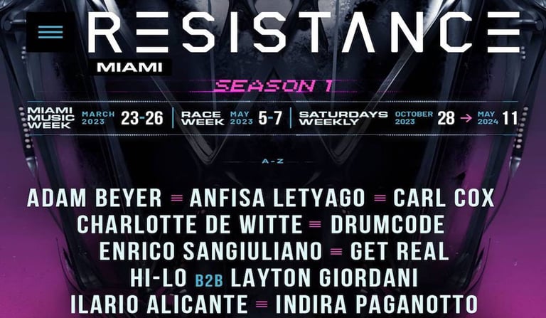 RESISTANCE, le concept underground d'ULTRA Worldwide, fera ses débuts en résidence américaine au M2, le nouveau temple de la vie nocturne de Miami.