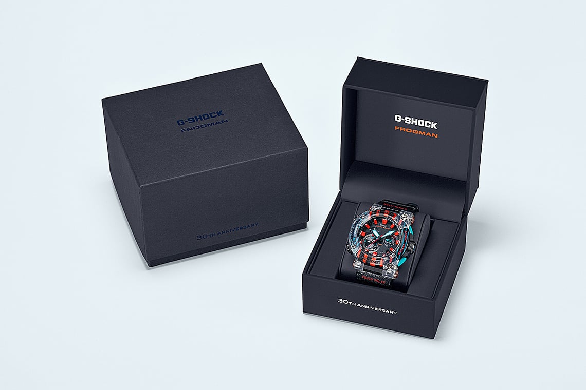 G-Shock lanza el segundo reloj Frogman del 30.º aniversario
