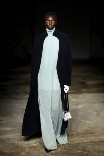 MILAN, ITALY - FEBRUARY 23: A model walks the runway at the Anteprima fashion show during the Milan Fashion Week Womenswear Fall/Winter 2023/2024 on February 23, 2023 in Milan, Italy. (Photo by Daniele Venturelli/Getty Images for Anteprima)