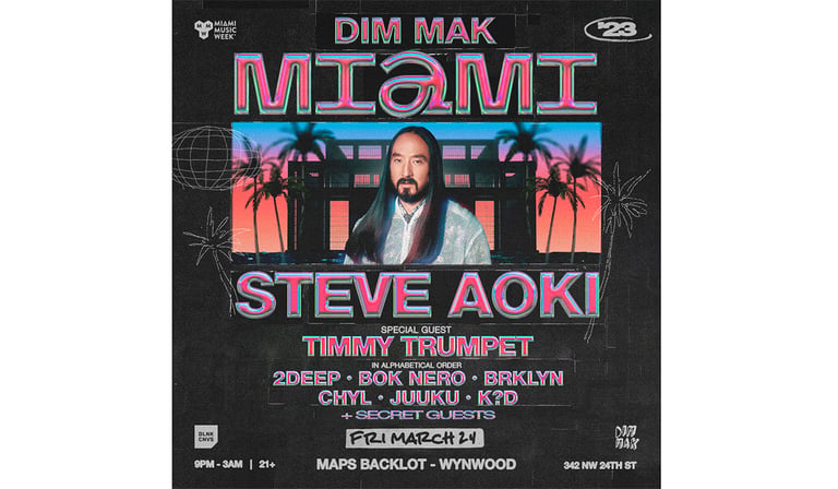 Dim Mak anuncia el cartel de su 14ª fiesta anual de la Semana de la Música de Miami