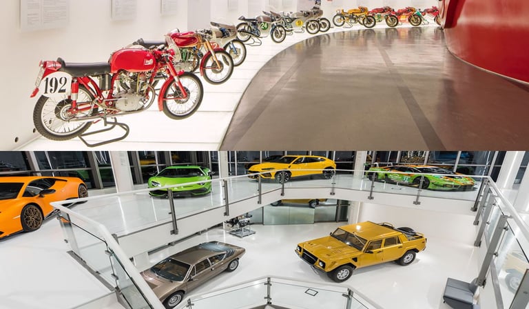 The “Ducati Museum and Automobili Lamborghini Museum Experience” is born