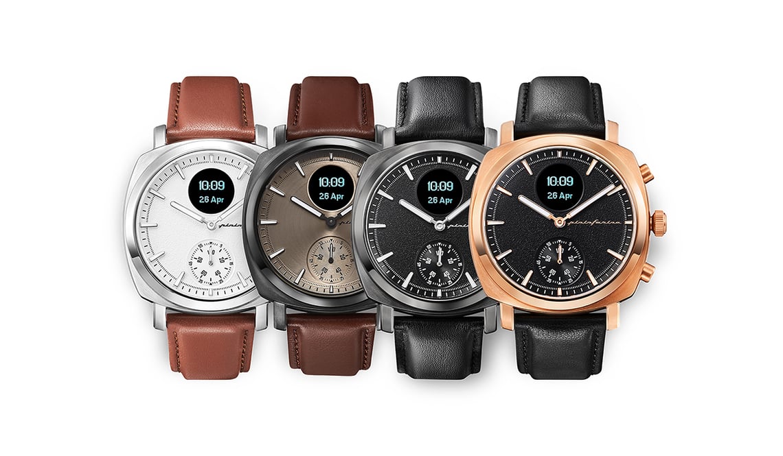 Introducing SENSO, the first hybrid smartwatch collection from Pininfarina Hybrid Watches by Globics