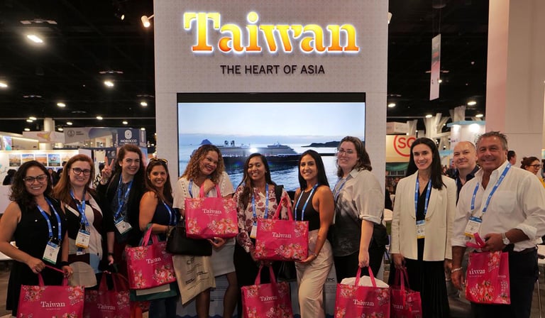 Taiwan apresenta oportunidades de turismo de cruzeiros aos líderes do sector na Seatrade Cruise Global