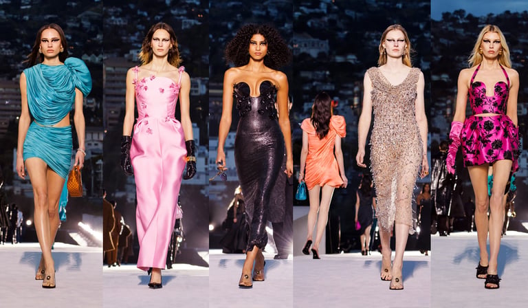Versace Fall Winter 2023 - Los Angeles, California USA