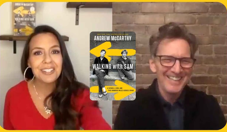 Andrew McCarthy Talks Father/Son Journey in Walking with Sam