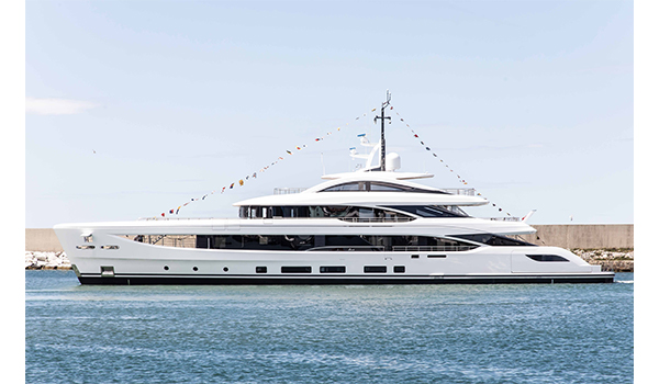Benetti launches ALUNYA, second B.Now 50M Oasis Deck®: the super yacht for the owners who enjoy close contact with the sea
