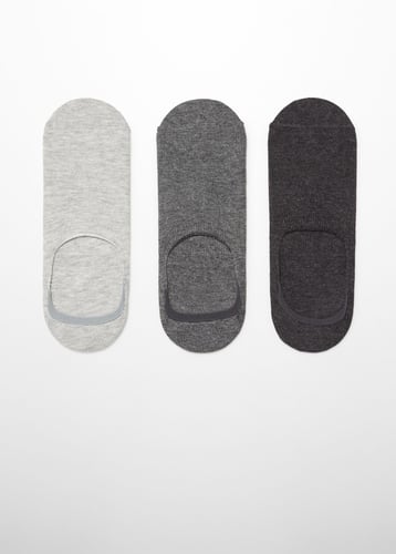 3-pack of invisible socks