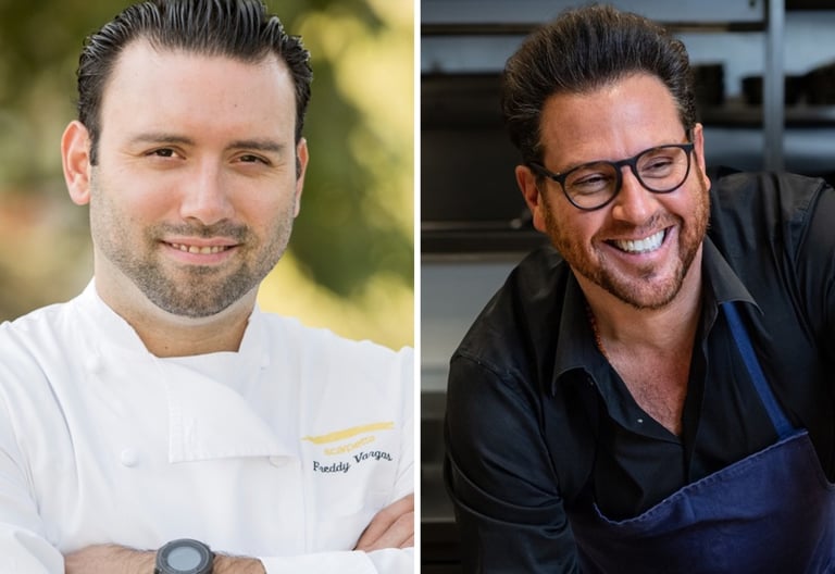 Dinner hosted by Scott Conant and Freddy Vargas