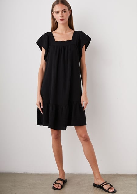 EVERDEEN DRESS - BLACK