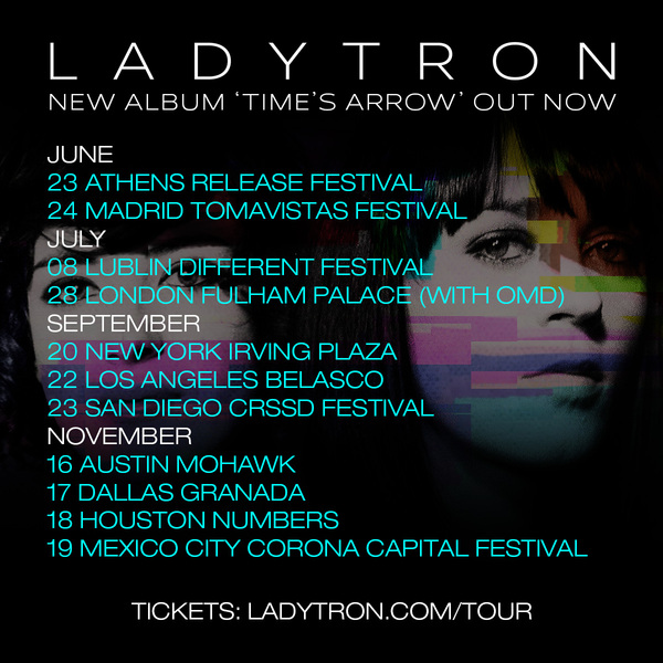 Ladytron Release New Techno Remix of their Classic "Destroy Everything You Touch"