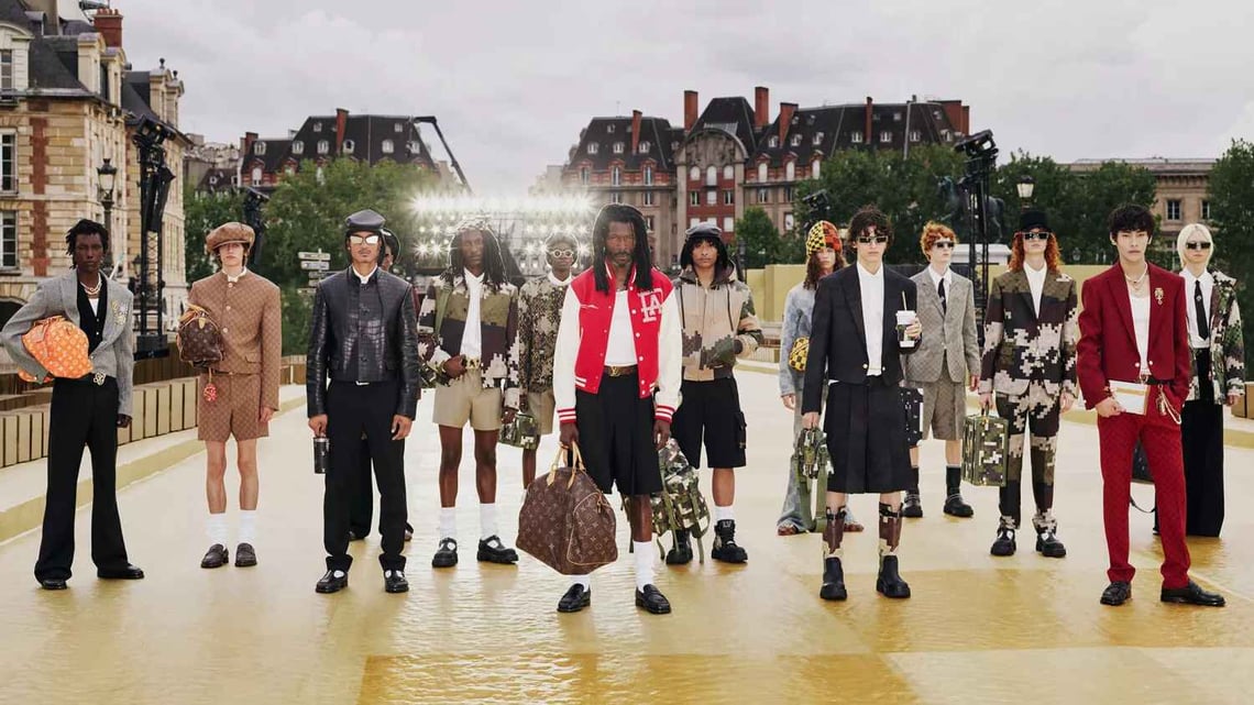 Louis Vuitton Men’s Spring-Summer 2024 Fashion Show