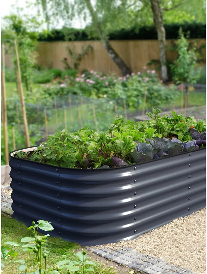 12-in-1 Galvanized Raised Bed