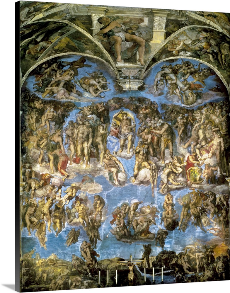 The Last Judgement, Sistine Chapel Wall Art
