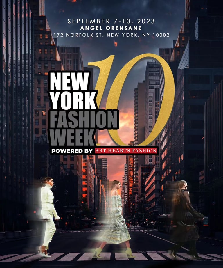 Annuncio della NYFW Art Hearts Fashion 2023