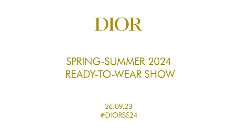 Collezione Christian Dior Primavera Estate 2024