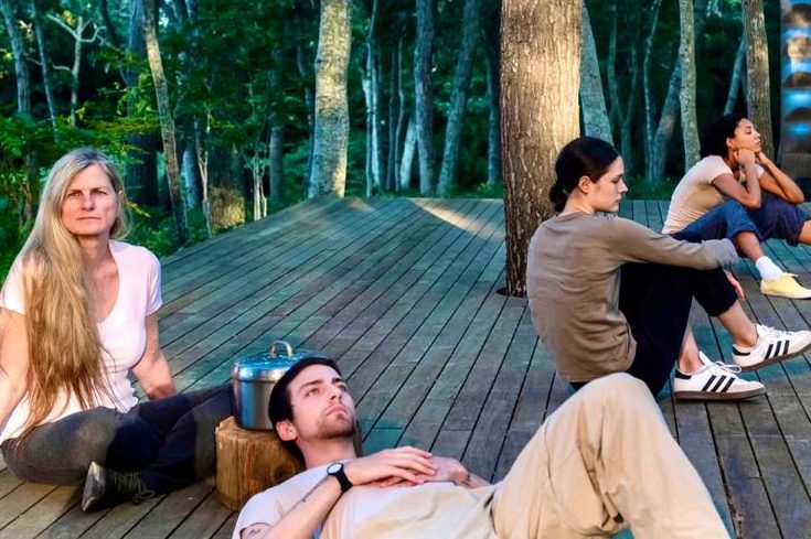 Iconic Simone Forti Conceptual Dance Pieces Performed at The Robert Wilson Watermill Center