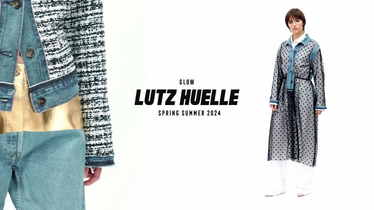 Lutz Huelle - glow - 2024 年春夏