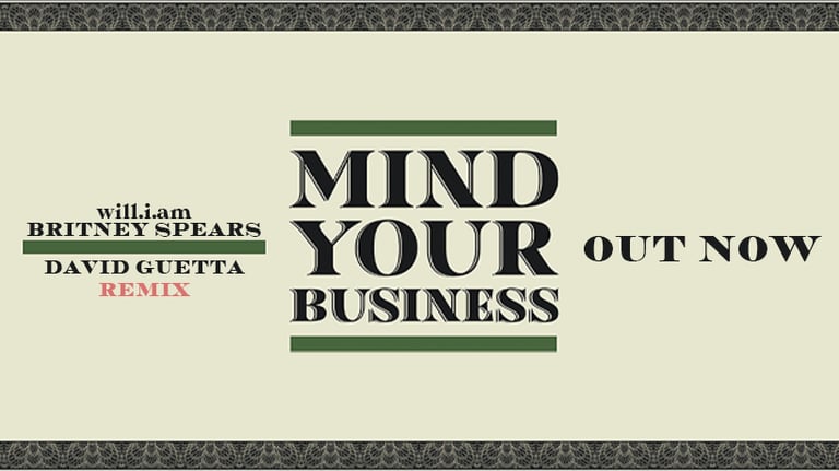 will.i.am e Britney Spears lançam remix de Mind Your Business de David Guetta
