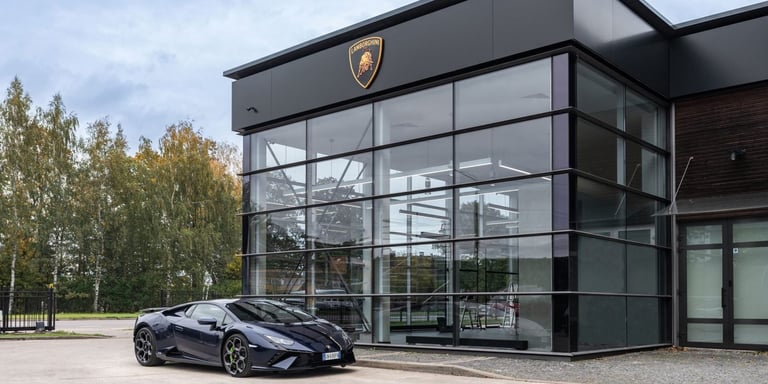 Opening of the first showroom in Latvia and local premiere of Lamborghini Revuelto