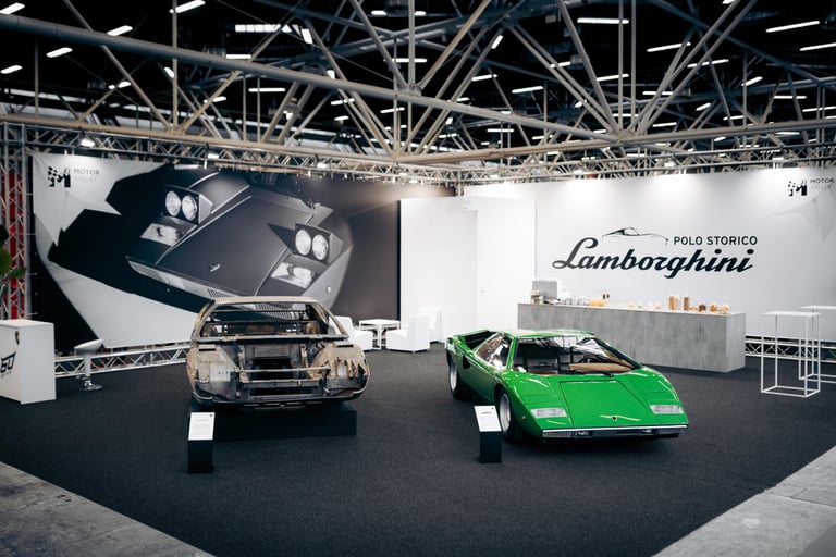Lamborghini Espada and Countach