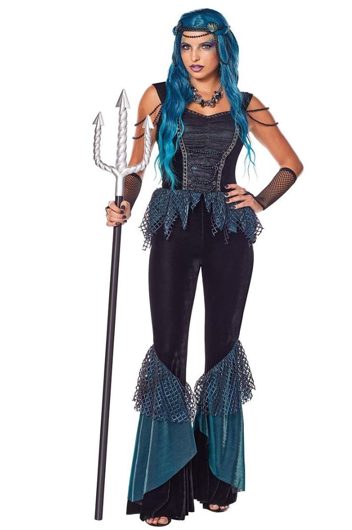 Adult Dark Mermaid Siren Costume - Buy Now