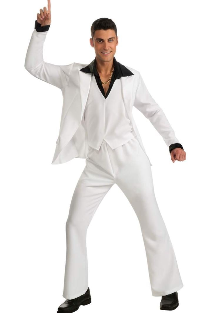 Adult White Suit - Saturday Night Fever