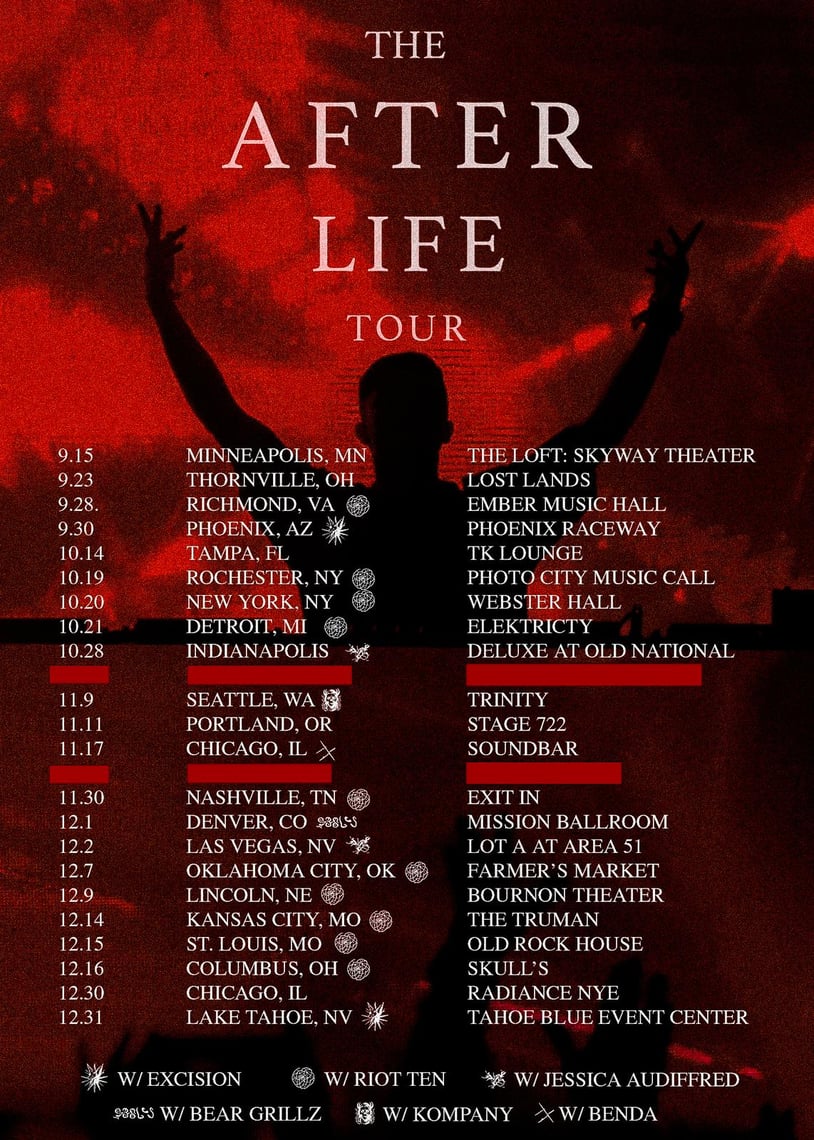 After Life Tour Art