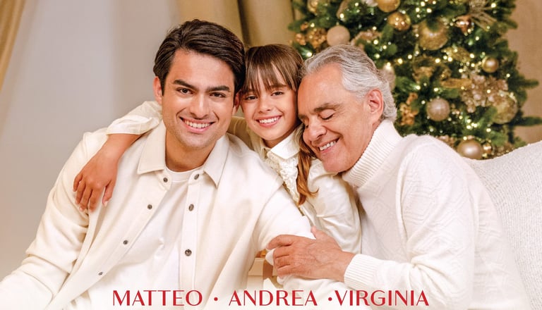 Andrea, Matteo und Virginia Bocelli kündigen Deluxe-Edition ihres ersten Albums an