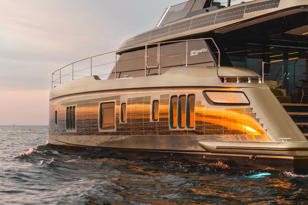 Fernando Alonso's First Ride on the Electric 60 Sunreef Power Eco
