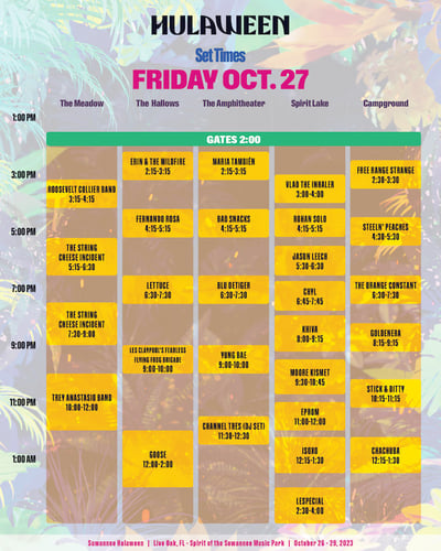 Hulaween's immersive Art Experience Spirit Lake