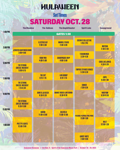 Hulaween's immersive Art Experience Spirit Lake