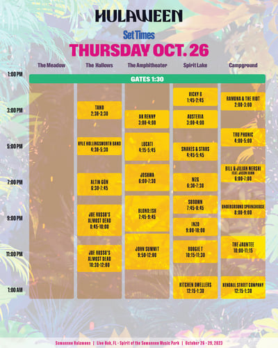 Hulaween's immersive Art Experience Spirit Lake