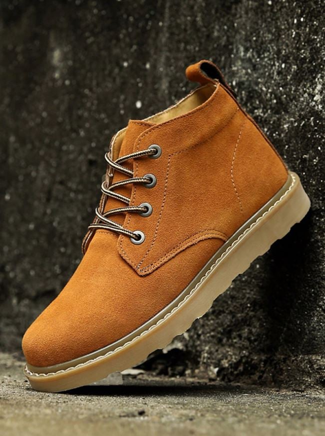 Men's Work Boots Motorcycle Boots Short Boots Outdoor Desert Boots