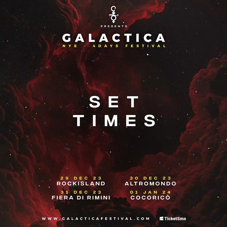 Galactica NYE 2023 Festival