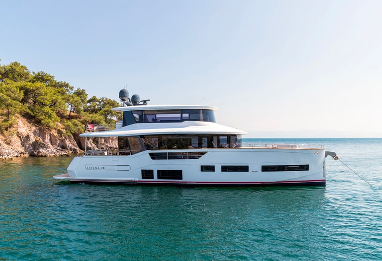 Sirena 78 hace su debut en Estados Unidos en el Salón Náutico Internacional de Fort Lauderdale 2023