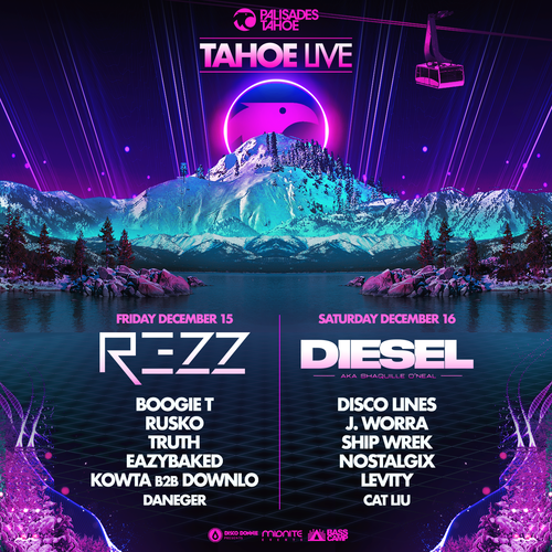 Gemeinsam mit Diesel & Rezz bei Tahoe Live 2023