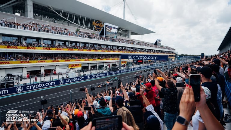 F1 - Sprint Weekend Announced For Next Year’s Formula 1 Crypto.Com Miami Grand Prix