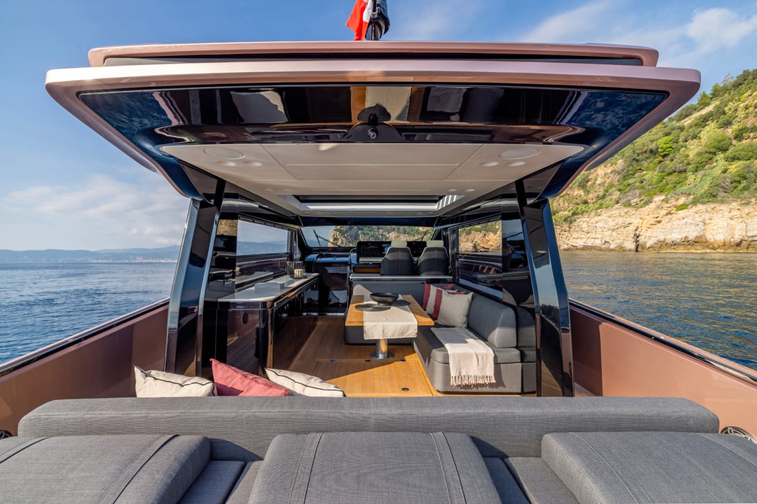 Christian Grande breaks the molds of yacht design with the new rib Rebel 50 G - 7